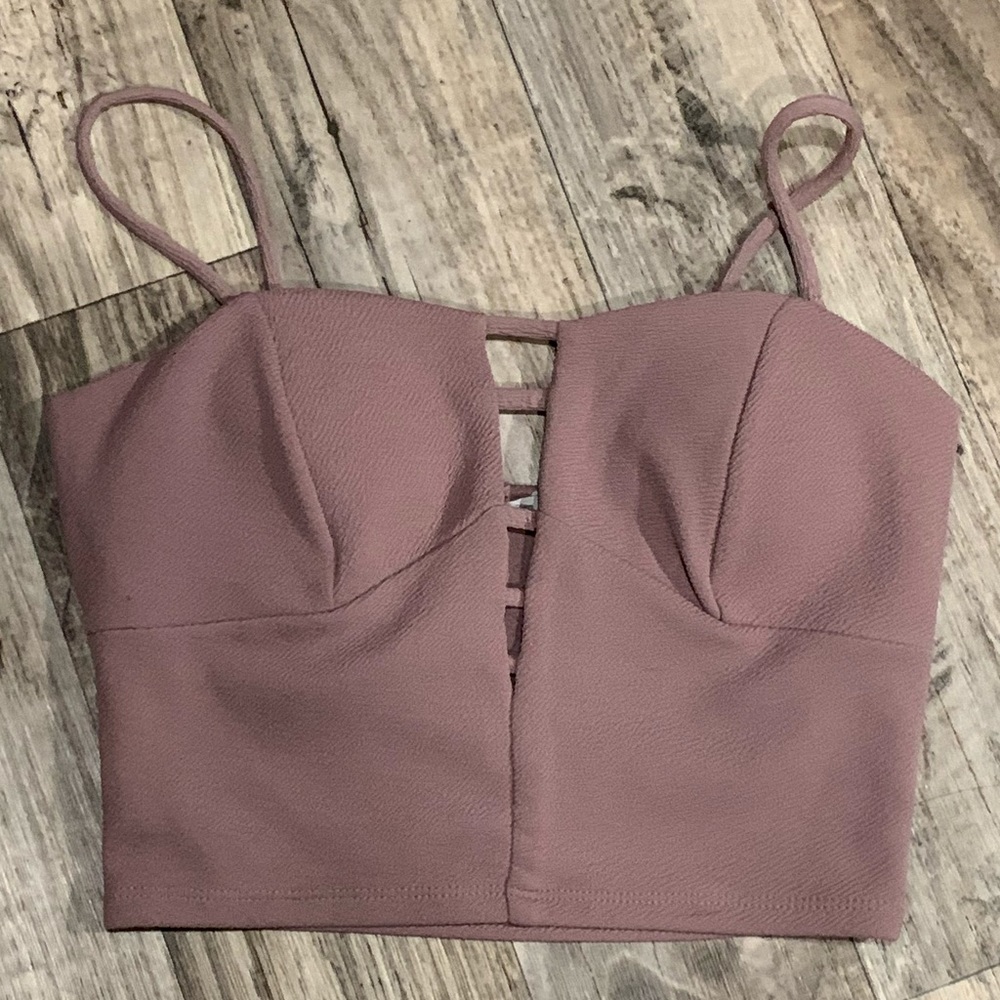 Charlotte Russe Crop Top Small